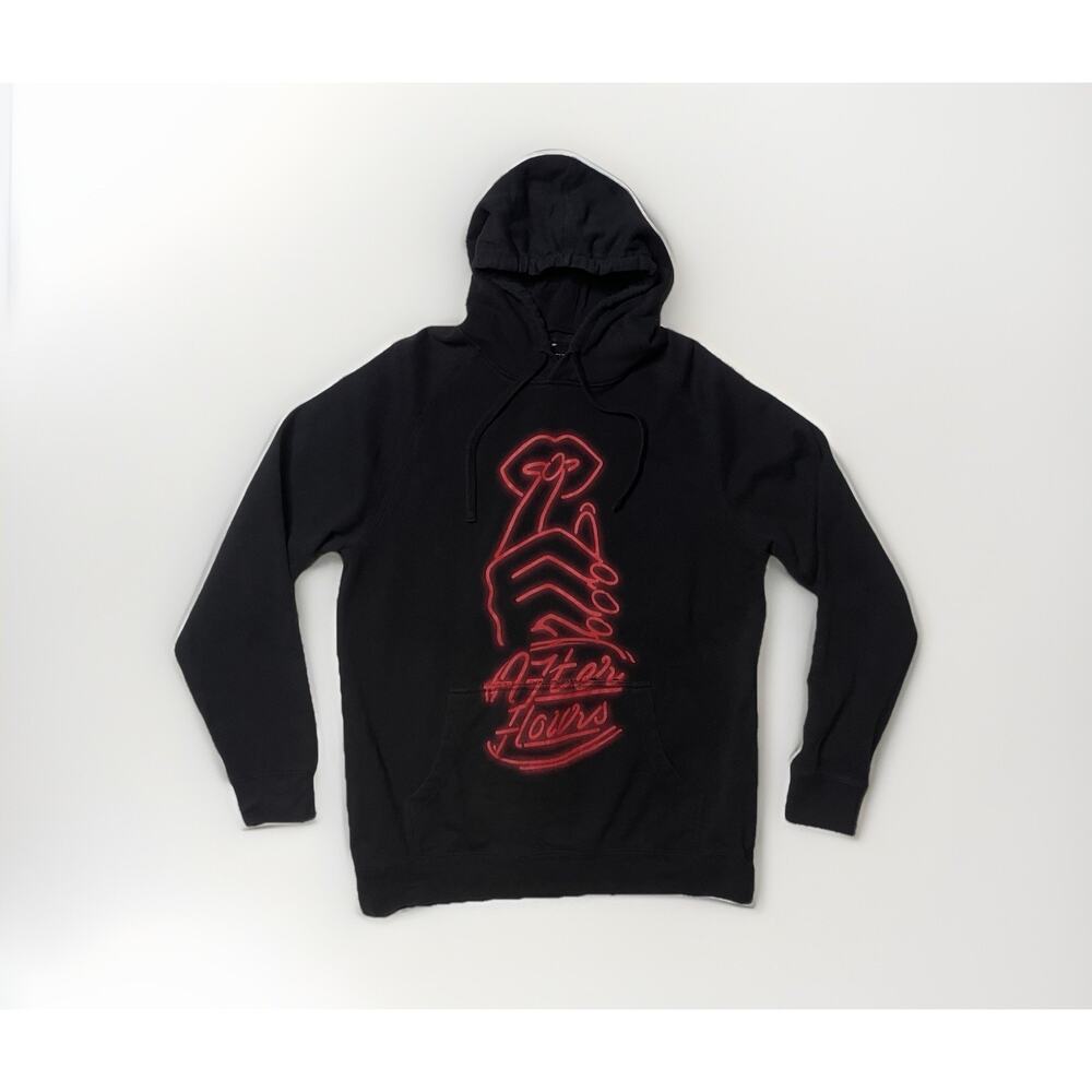 The Weeknd After Hours XO Hoodie Size Large Front Back XO Tag Tour Hoodie Rhude